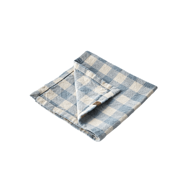 Hovedbilde INGRID Serviett, Blå/elfenben