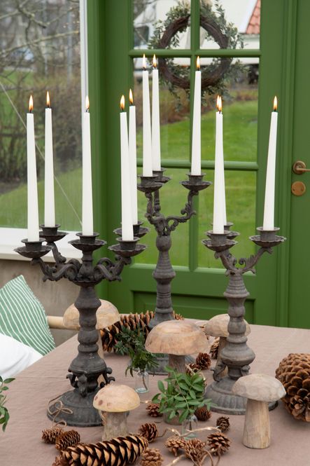 Hovedbilde Kandelaber 3-Arm Metall