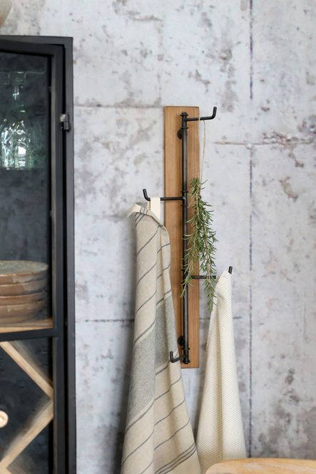 Hovedbilde Stående knagg rekke m. 4 knagger